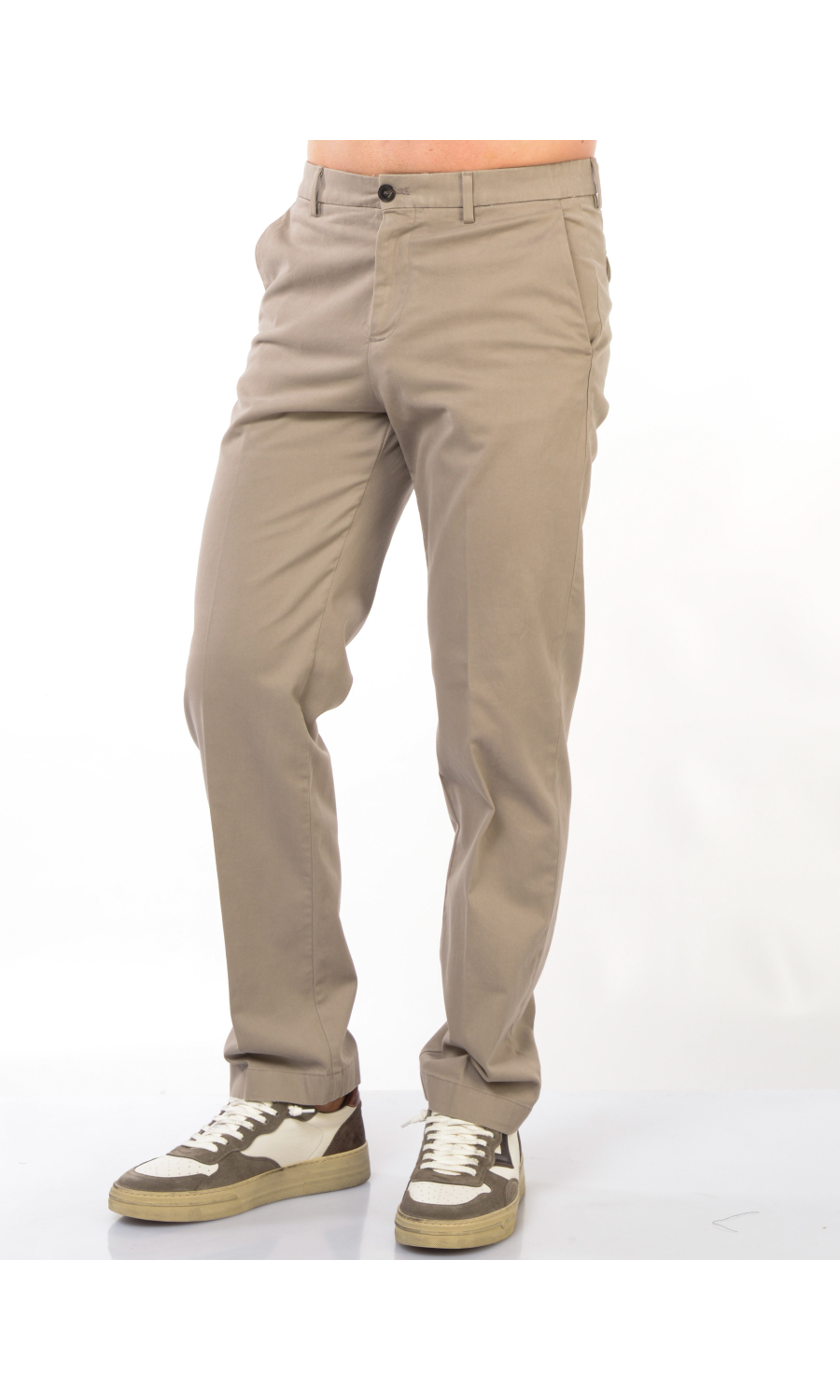 pantalone da uomo Cruna chino in cotone stretch