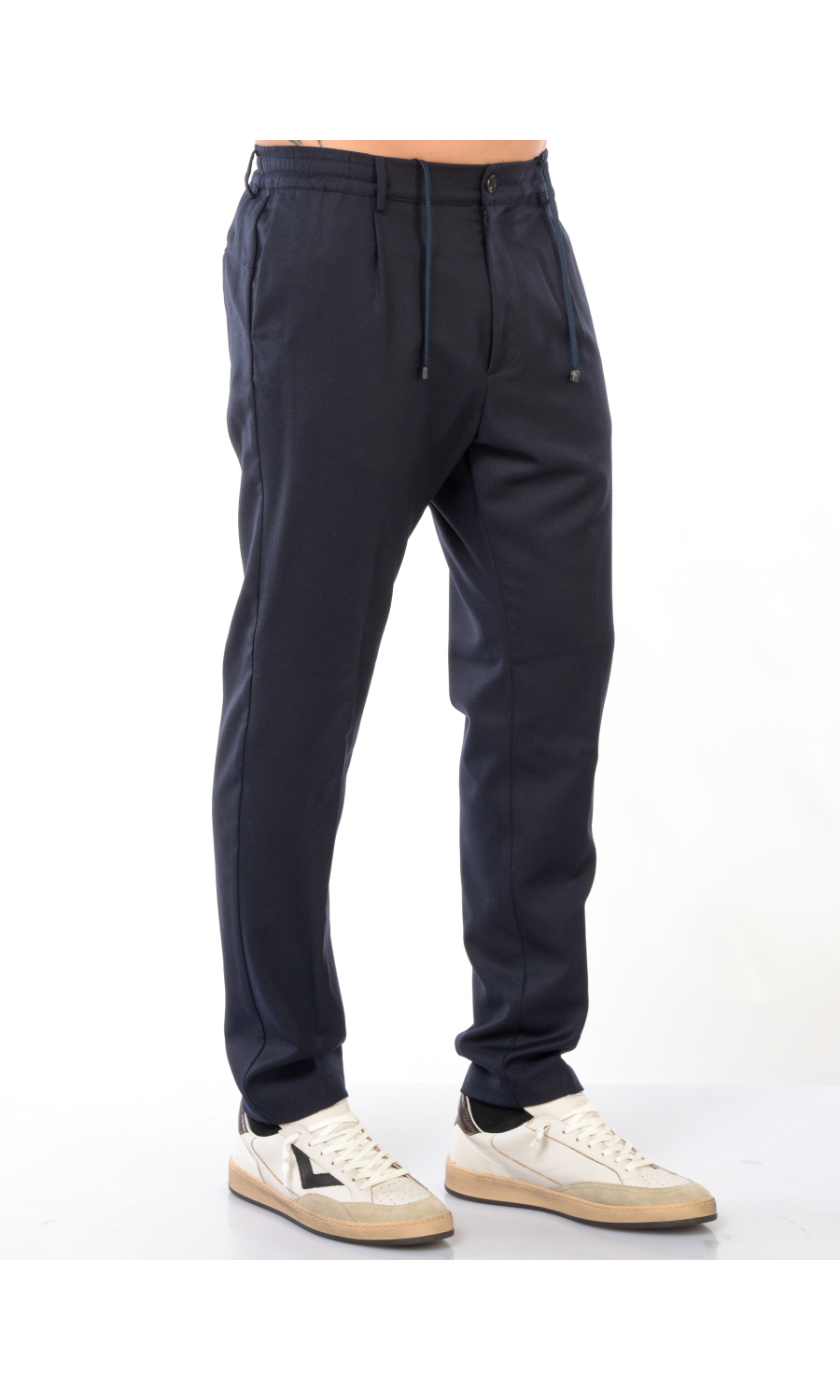 pantalone da uomo Cruna con coulisse e pinces