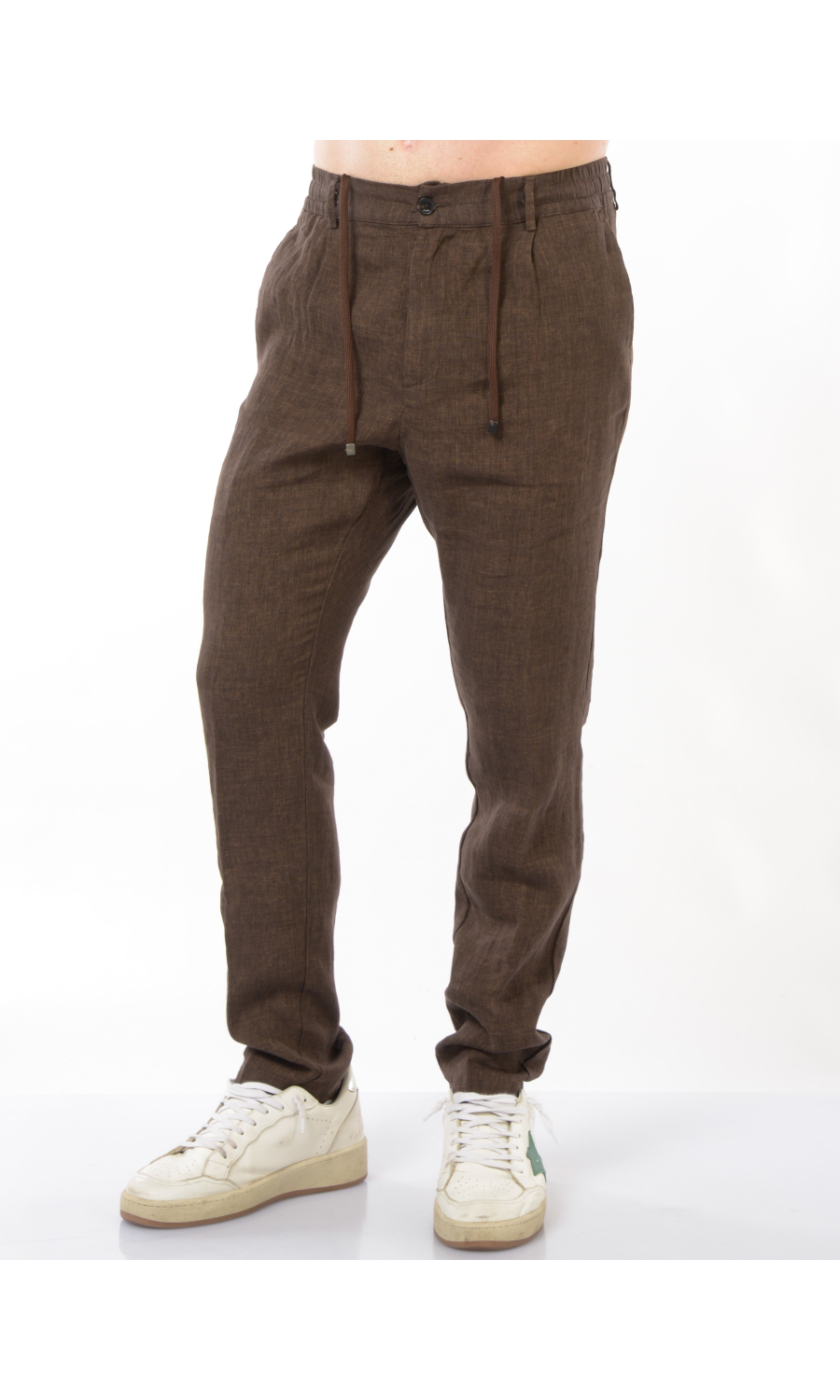 pantalone da uomo Cruna con pinces ed elastico