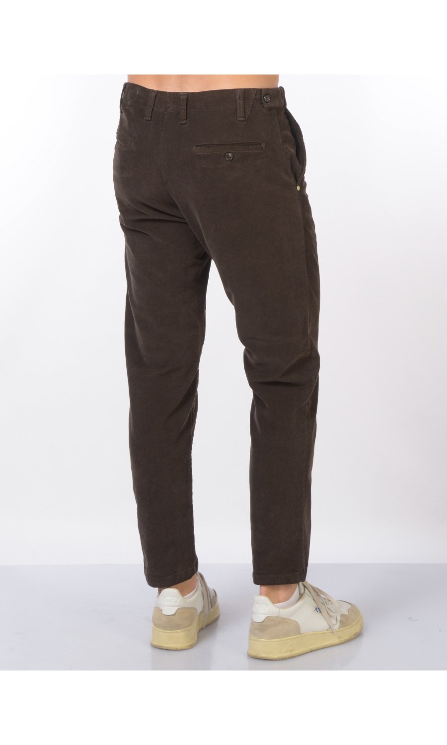 pantalone da uomo Daniele Alessandrini chino in velluto