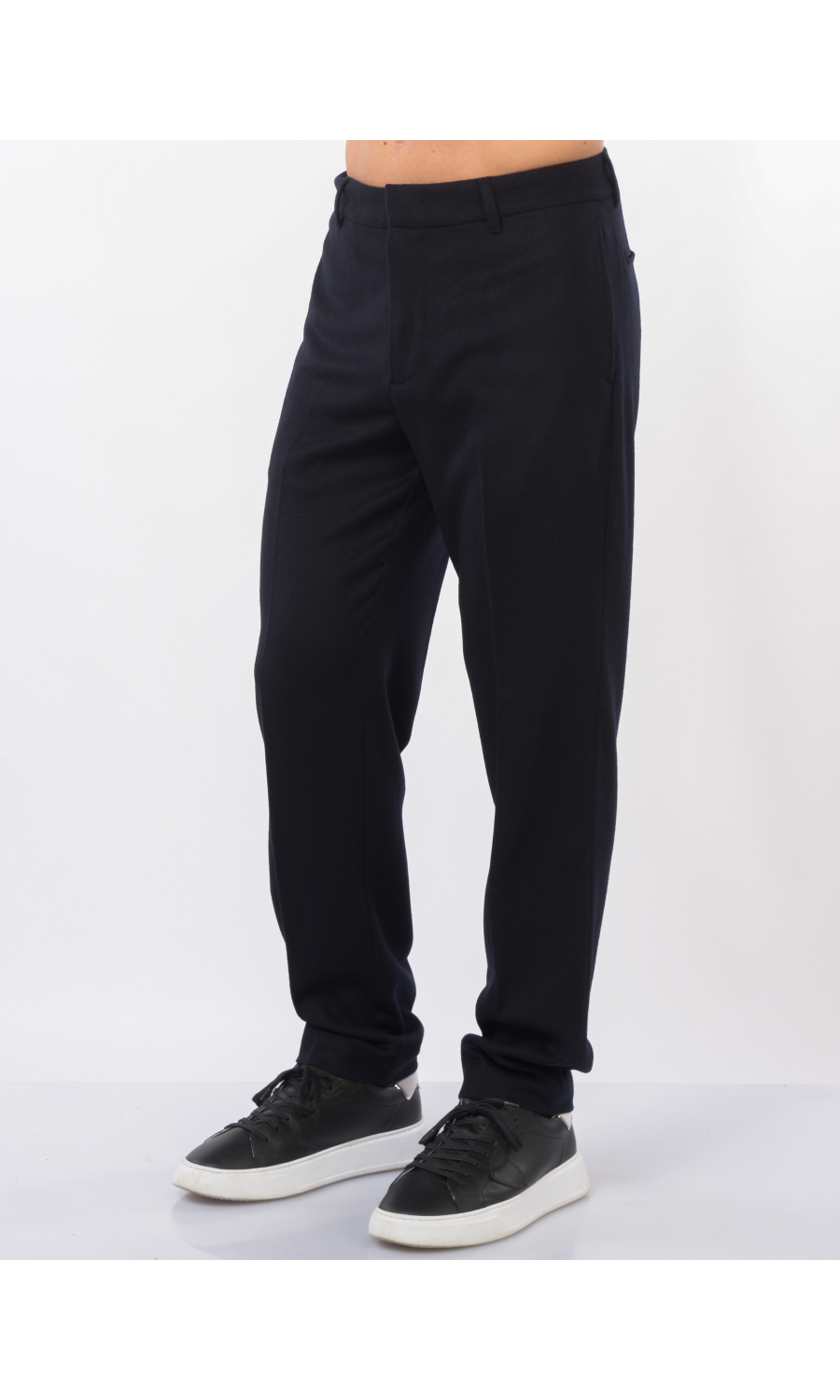 pantalone da uomo Emporio Armani chino in lana