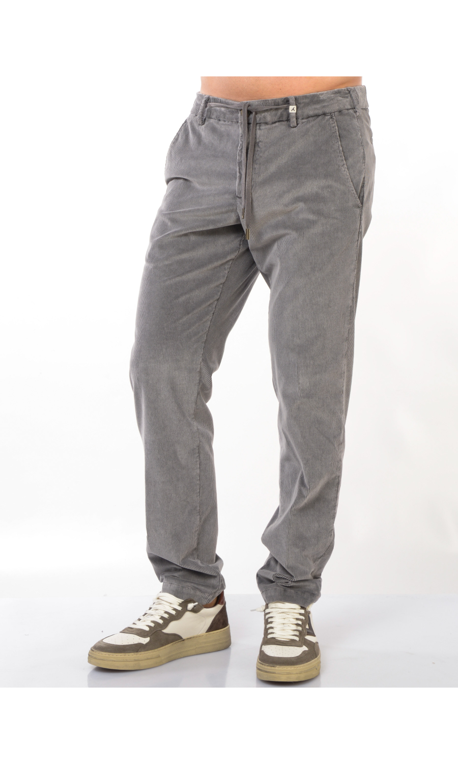 pantalone da uomo Myths chino in velluto