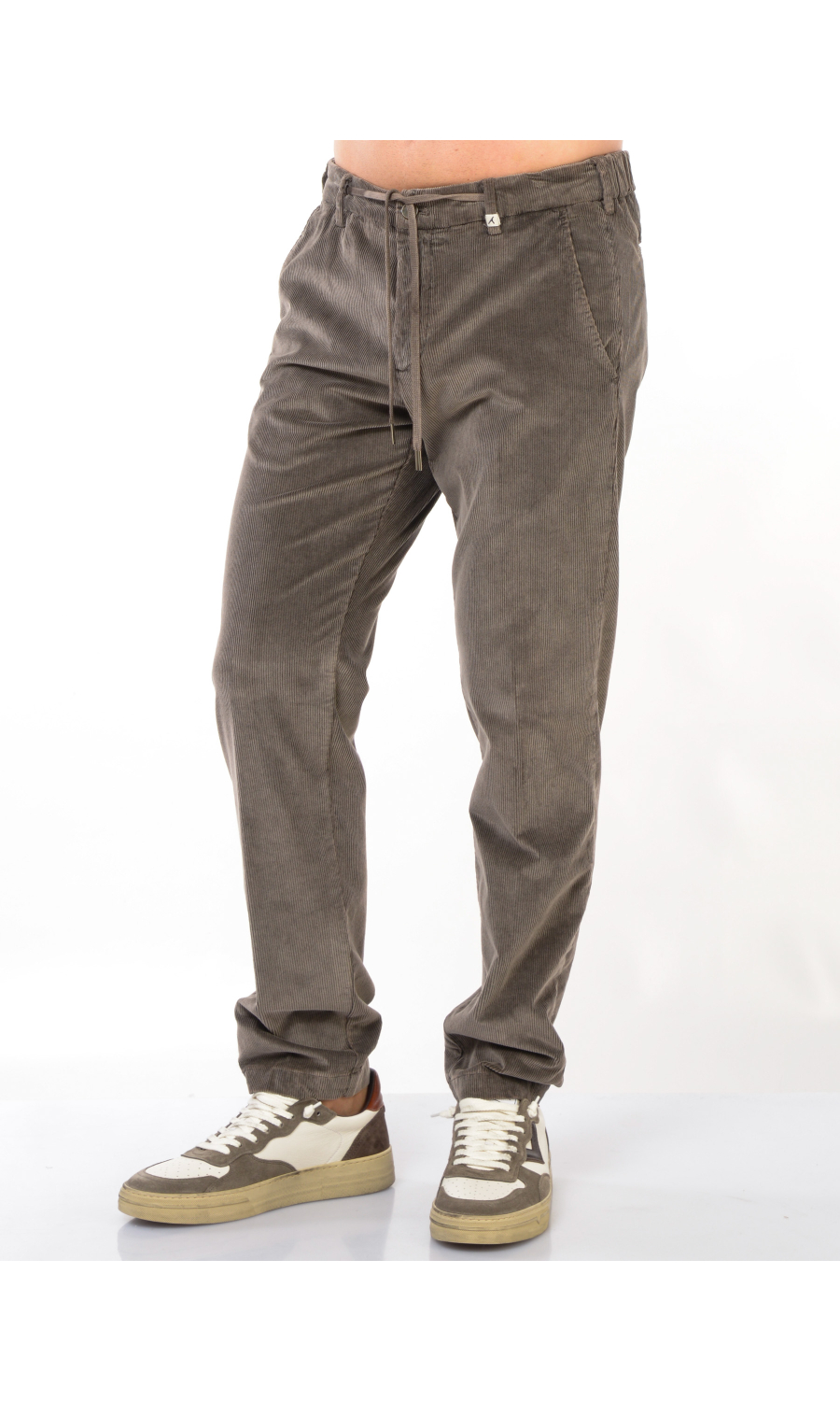 pantalone da uomo Myths chino in velluto