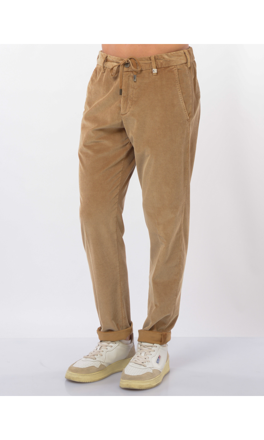 pantalone da uomo Myths in velluto con coulisse