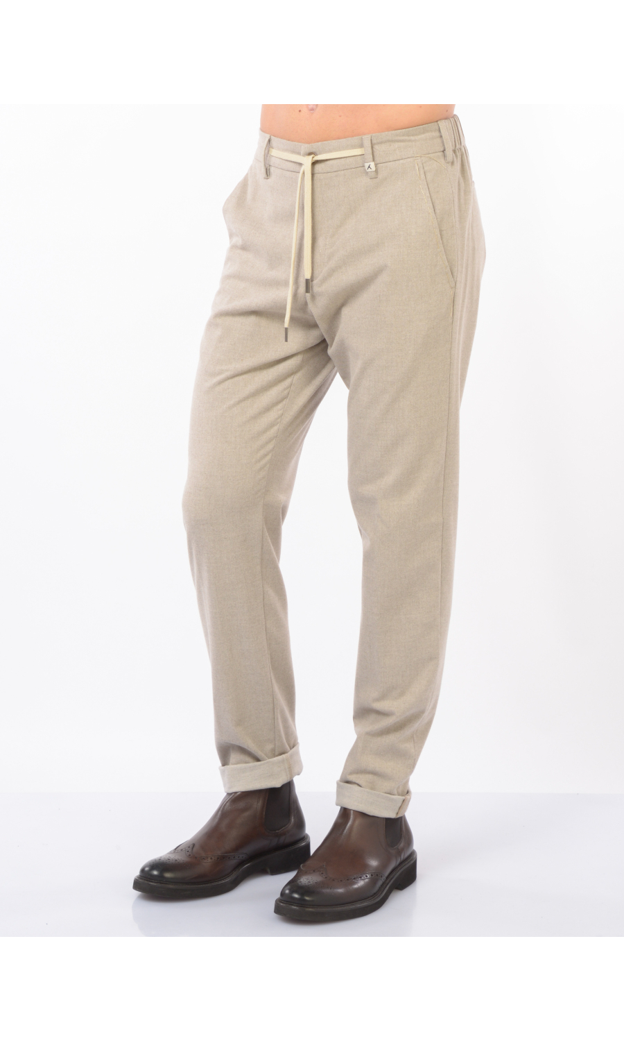 pantalone da uomo Myths chino con coulisse