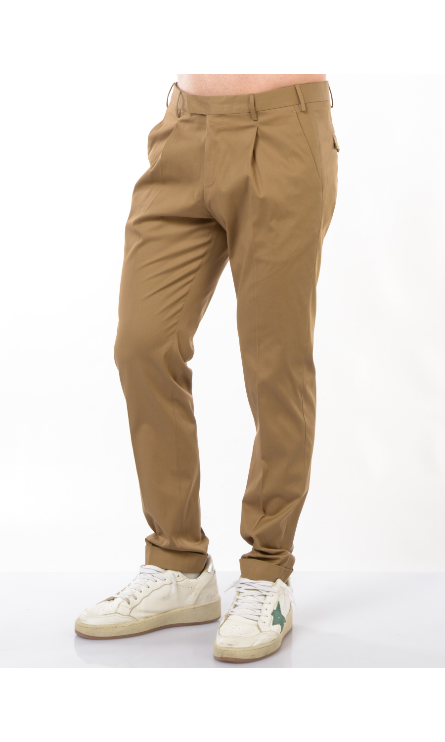 pantalone da uomo Pt Torino chino Master Fit con pinces