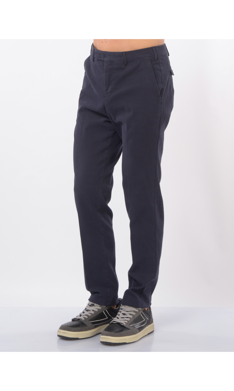 pantalone da uomo Pt Torino chino micro lavorato