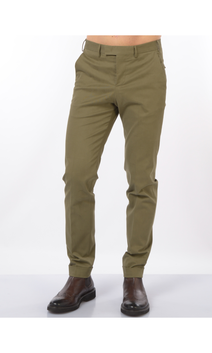 pantalone da uomo Pt Torino chino con balza