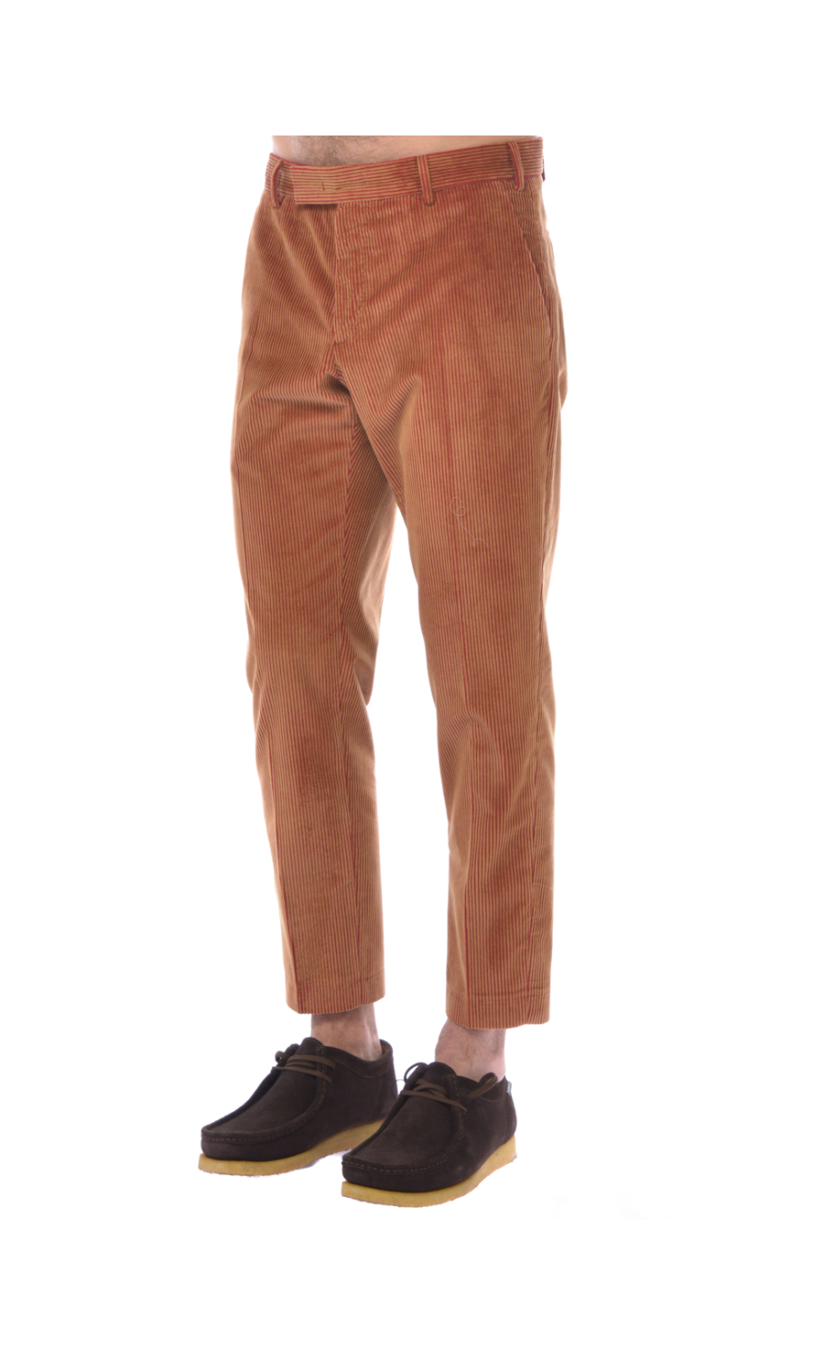 pantalone da uomo Pt Torino chino in velluto