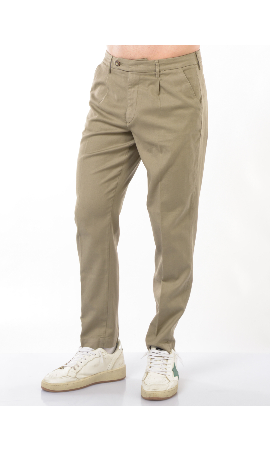 pantalone da uomo Rehash chino con pinces