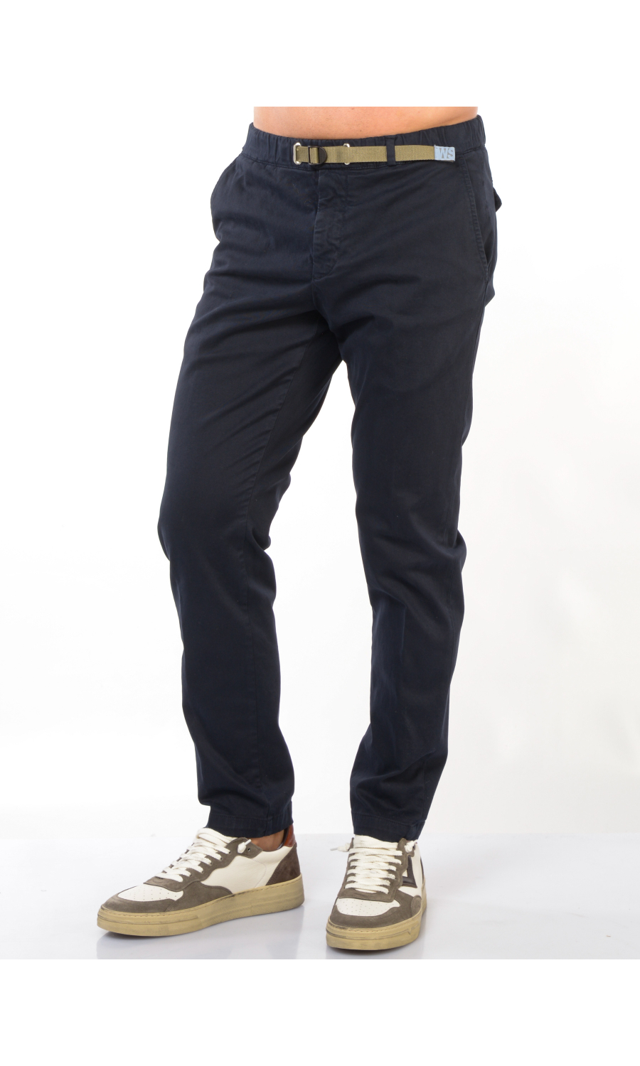 pantalone da uomo White Sand chino con coulisse