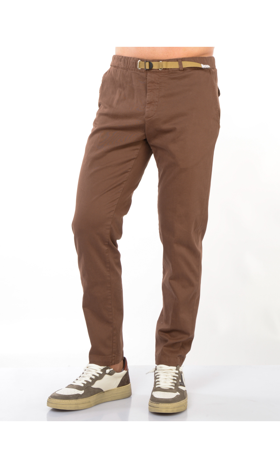 pantalone da uomo White Sand chino con coulisse