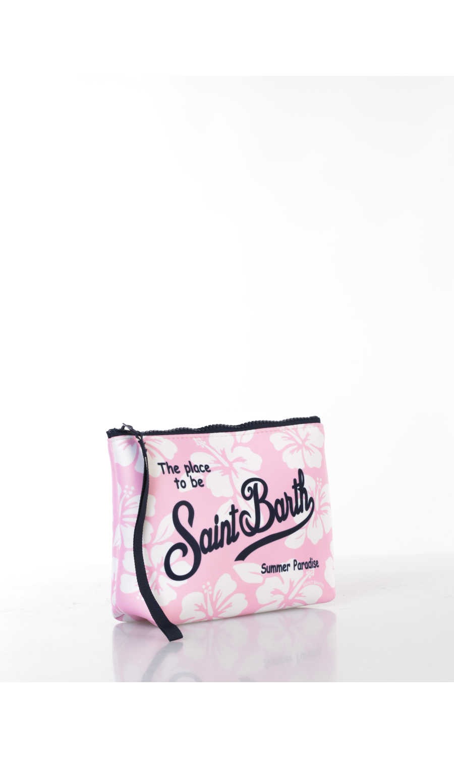 pochette da donna Mc2 Saint Barth a fiori con logo