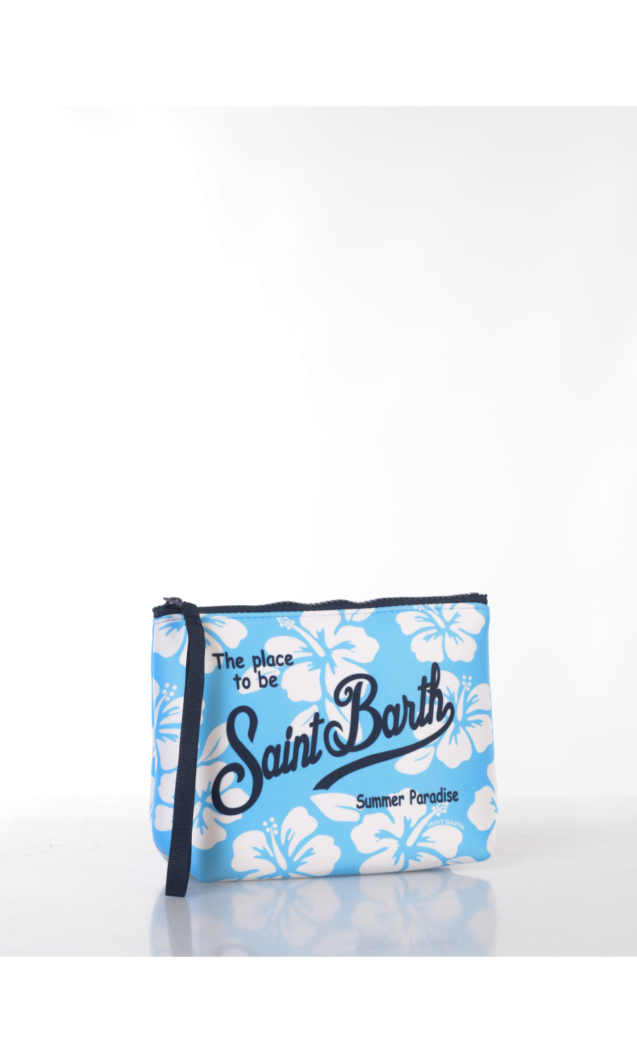 pochette da donna Mc2 Saint Barth a fiori con logo