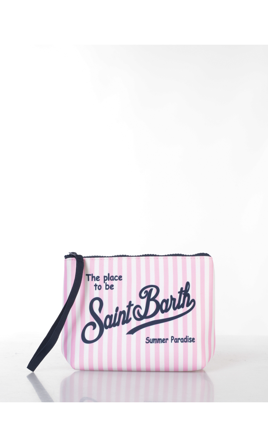 pochette da donna Mc2 Saint Barth a righe con logo