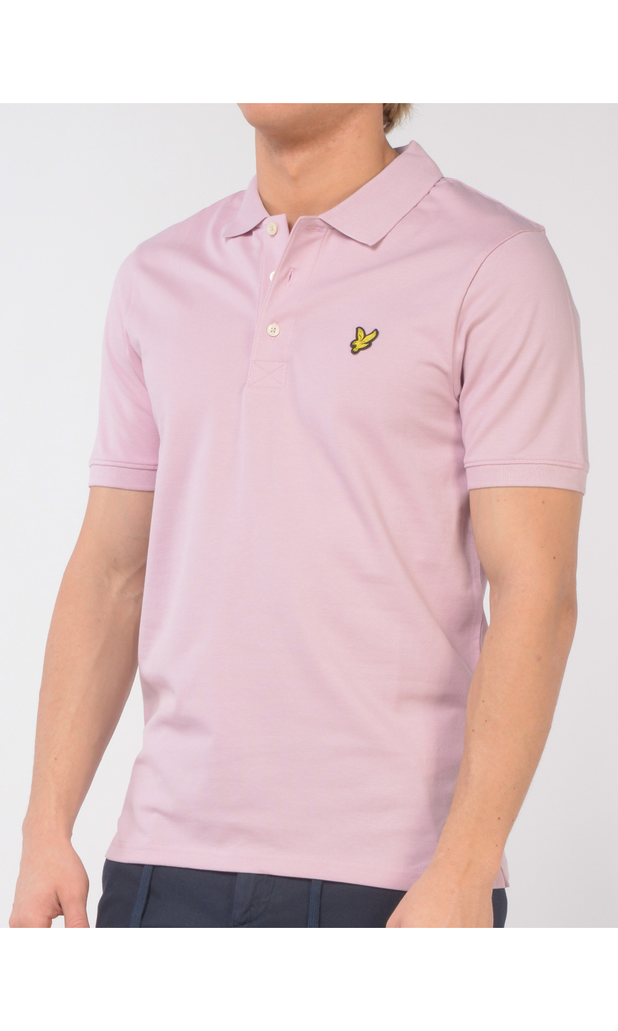 polo da uomo Lyle&Scott in piquet con logo