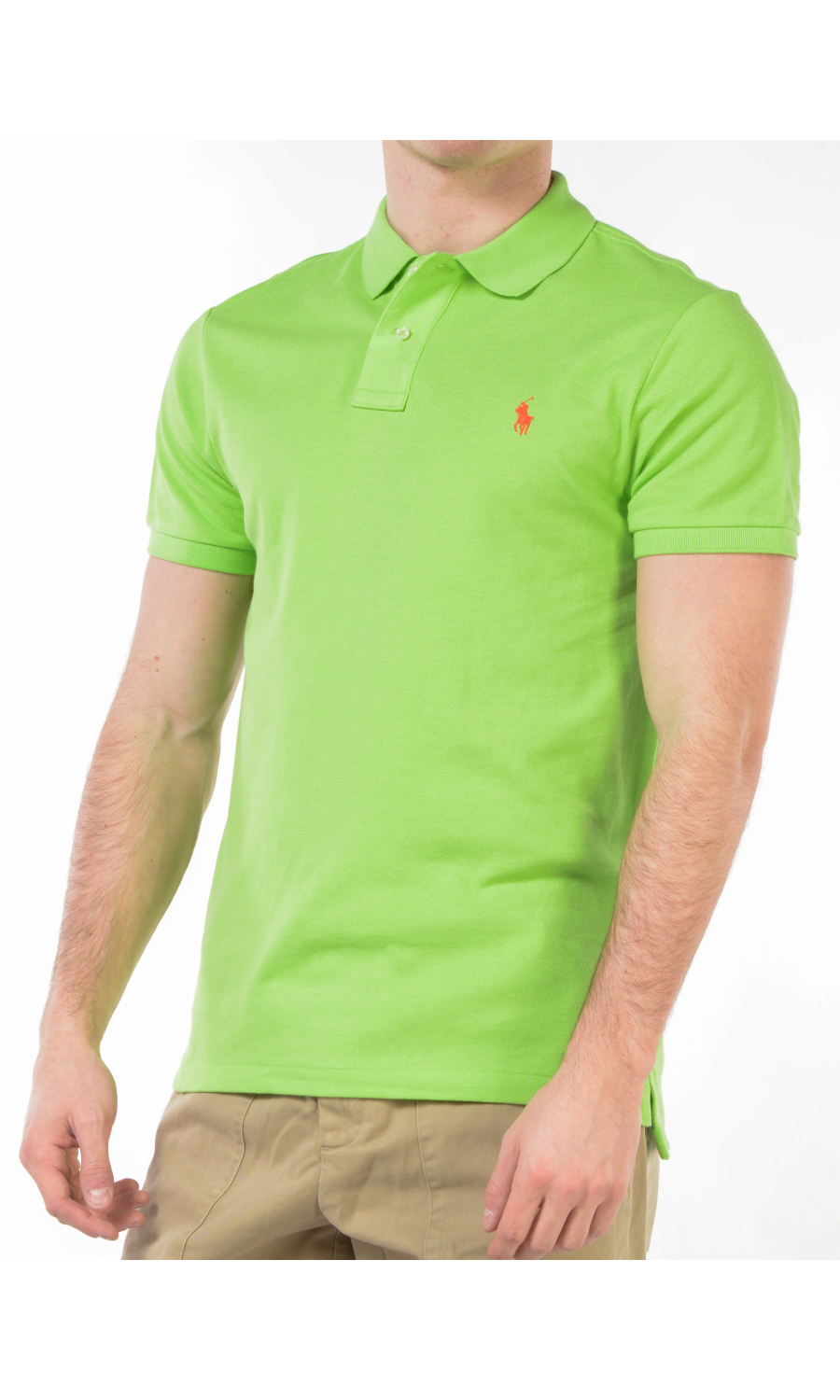 polo da uomo Ralph Lauren Slim Fit con logo