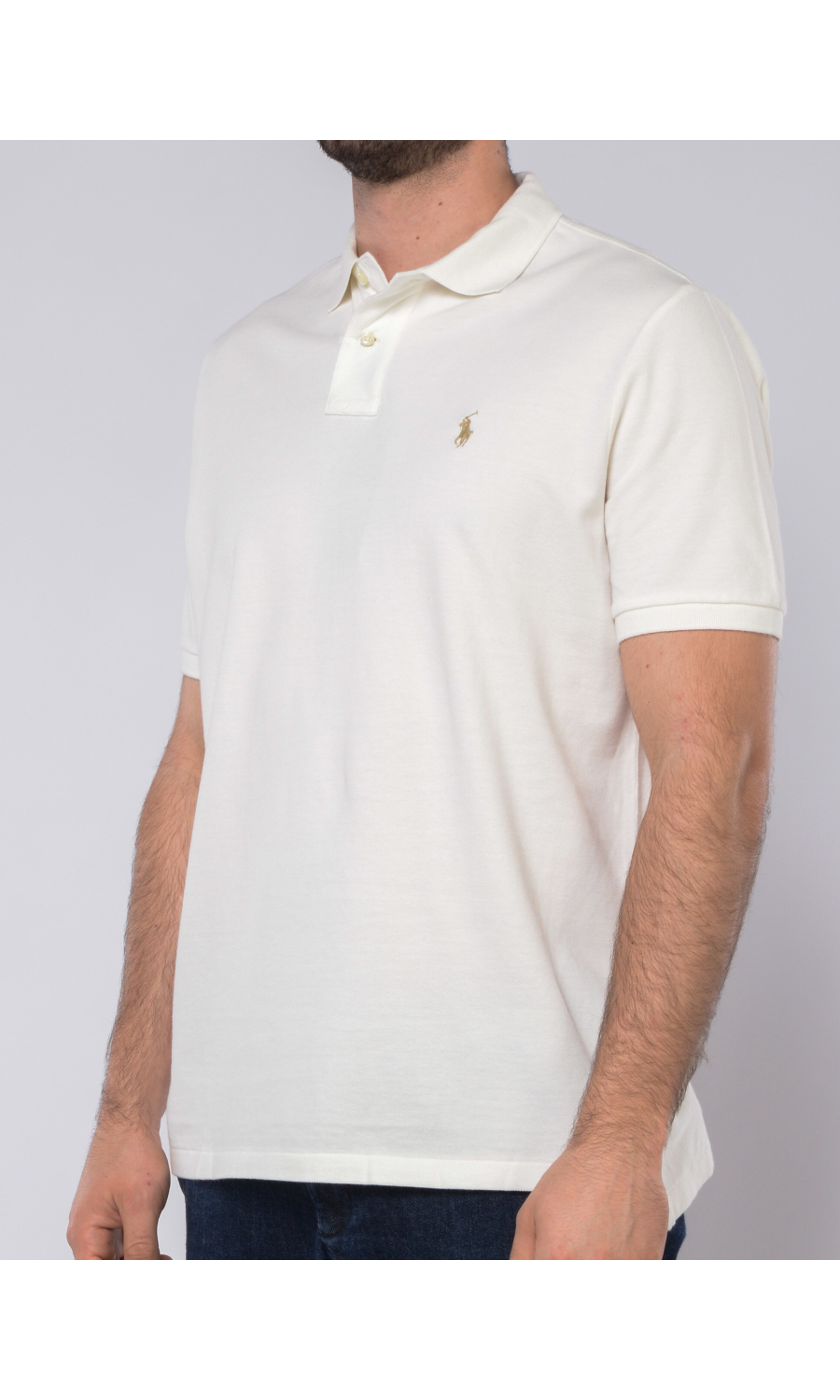 polo da uomo Ralph Lauren Classic Fit in cotone sostenibile