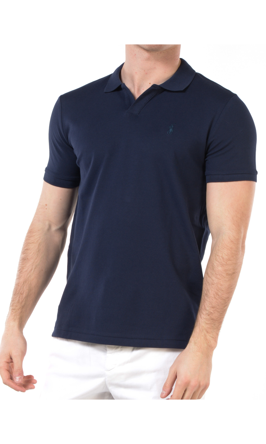 polo da uomo Ralph Lauren Custom Slim Fit con logo