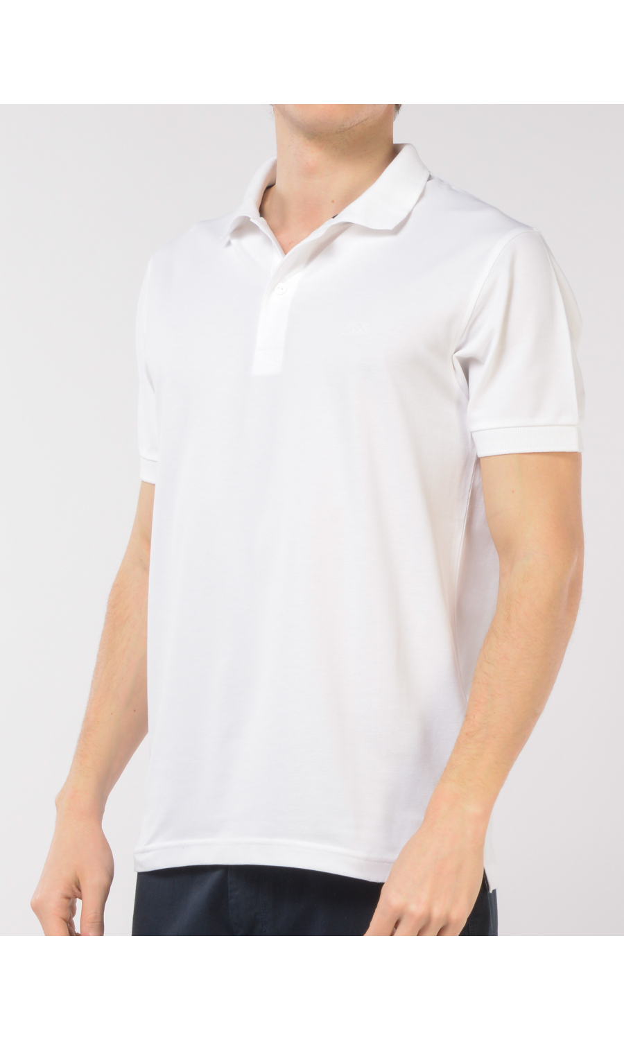 polo da uomo Sun68 in piquet con logo