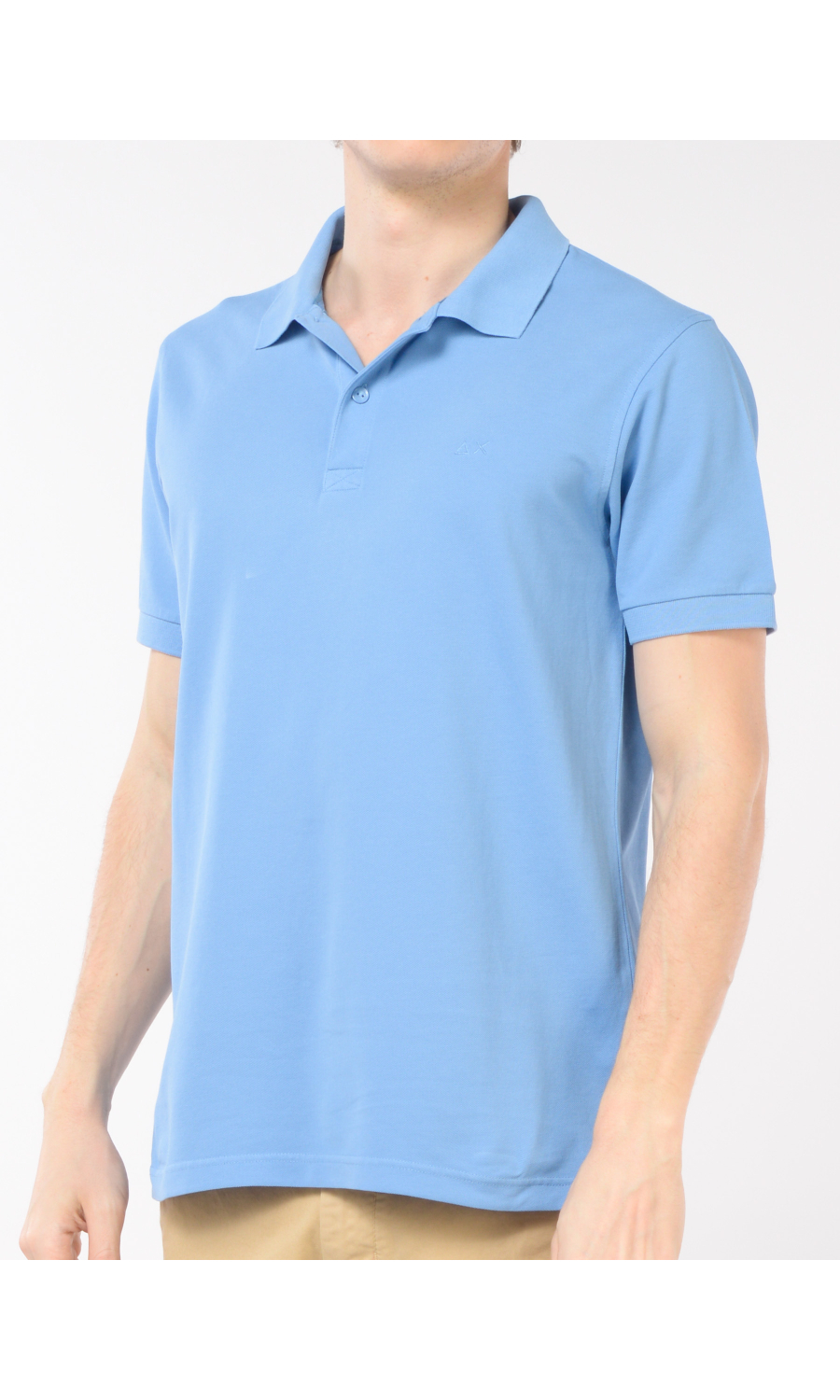 polo da uomo Sun68 in piquet con logo