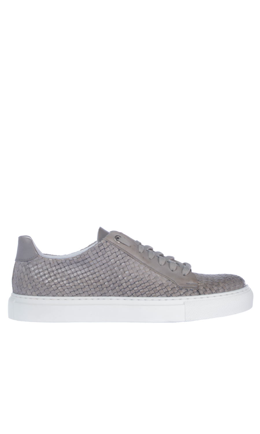 Sneaker uomo Seventy in pelle intrecciata
