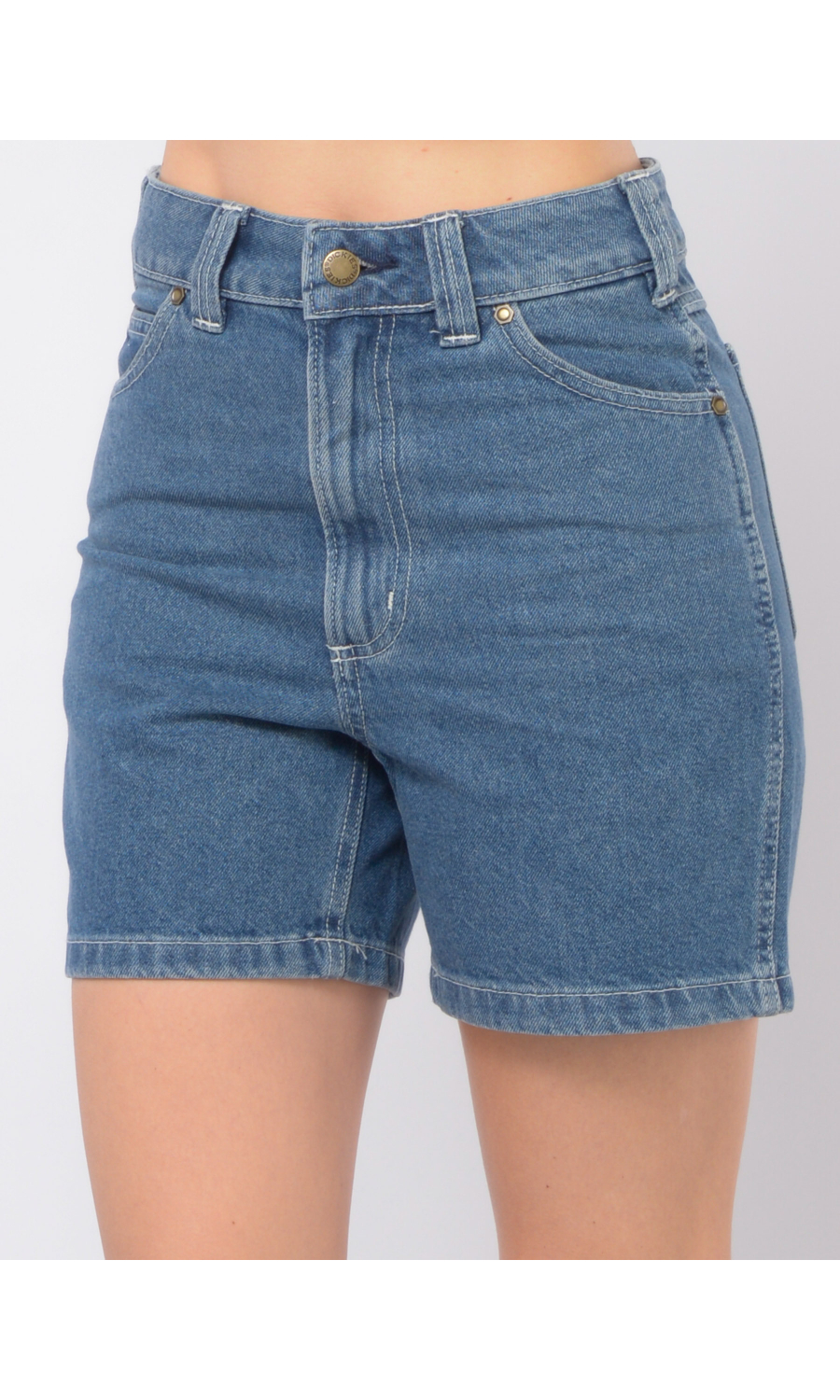 short da donna Dickies in denim cinque tasche