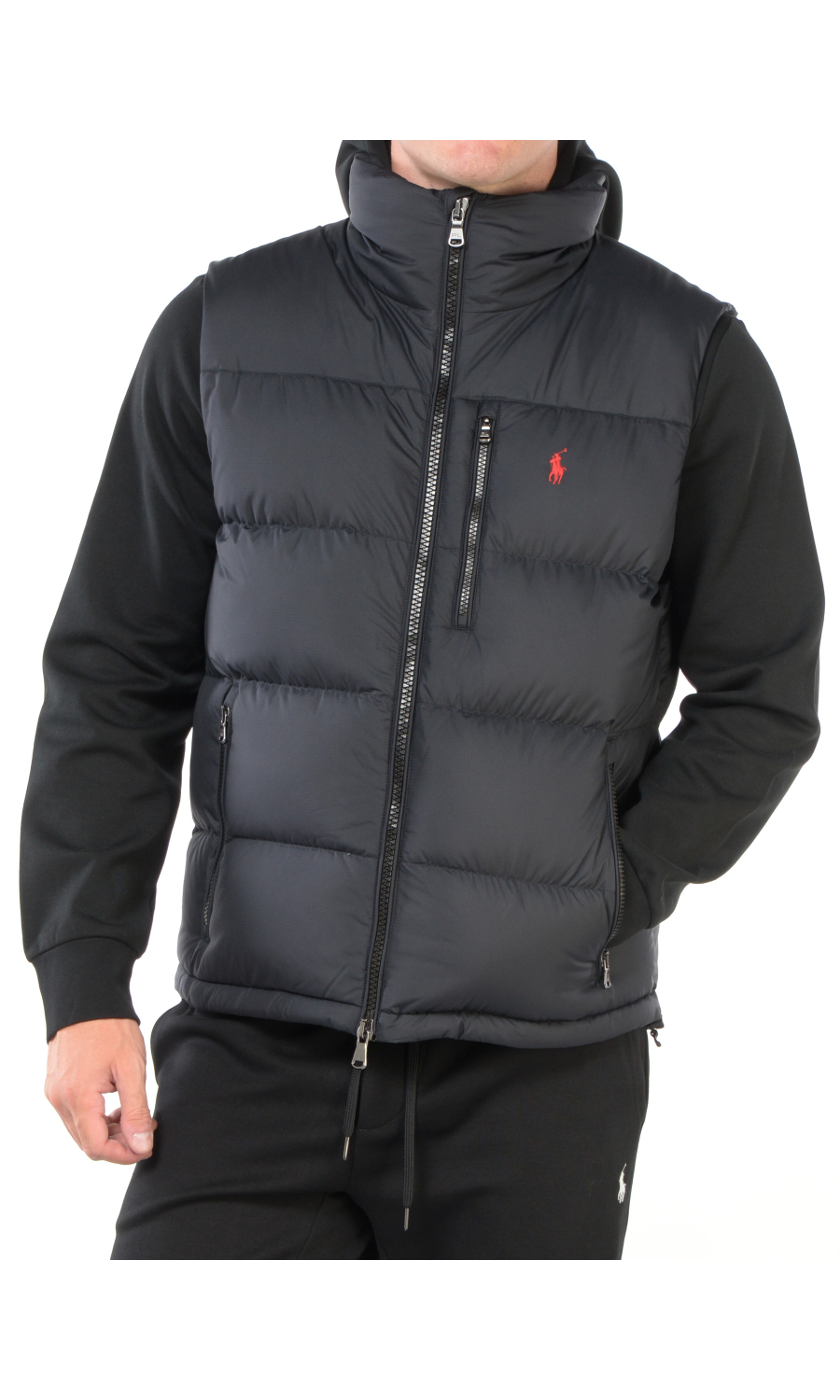 smanicato da uomo Ralph Lauren imbottito con logo