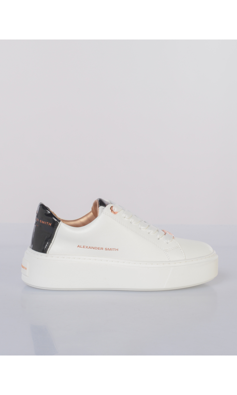 sneaker da donna Alexander Smith London High con inserti effetto vernice