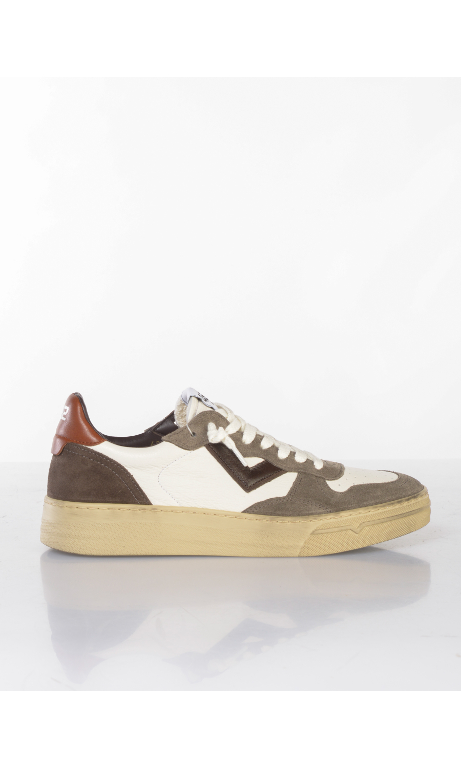 sneaker da uomo 4 B12 Hyper in vera pelle con inserti
