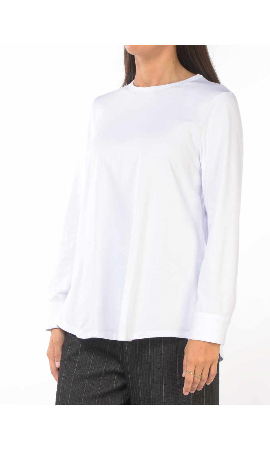 t Shirt da donna Jurere a manica lunga con spacchi