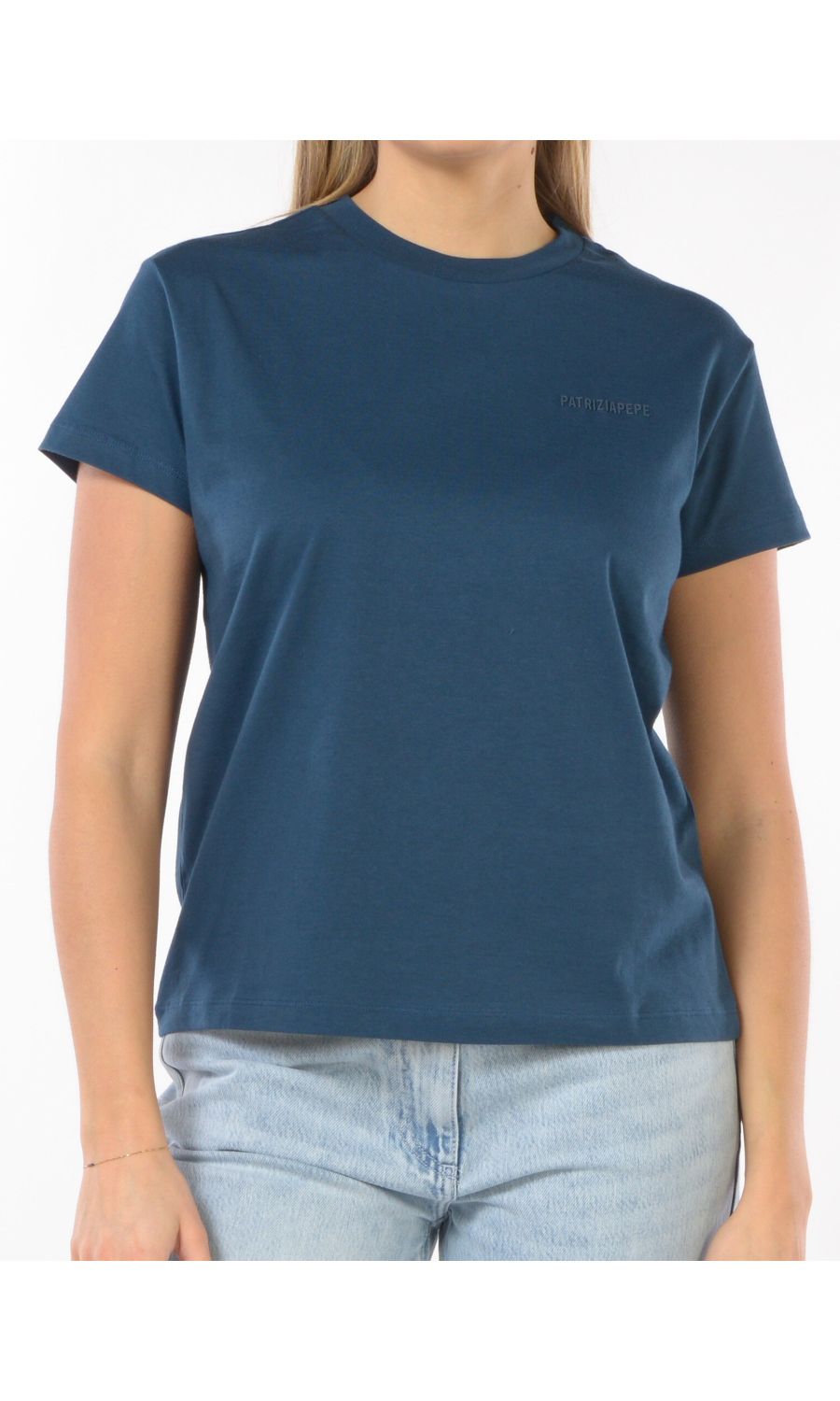 t Shirt da donna Patrizia Pepe a manica corta con logo