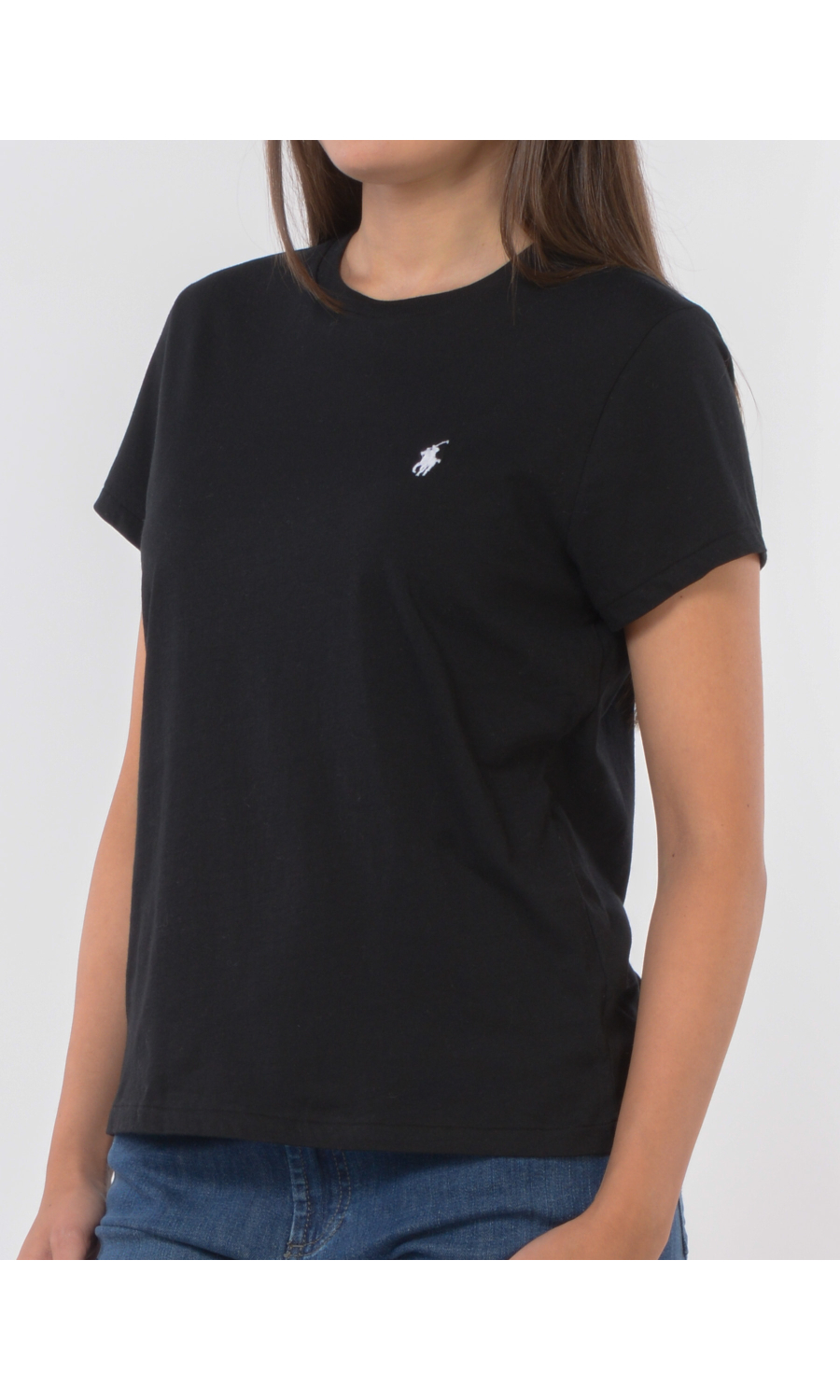 t Shirt da donna Ralph Lauren a girocollo con logo