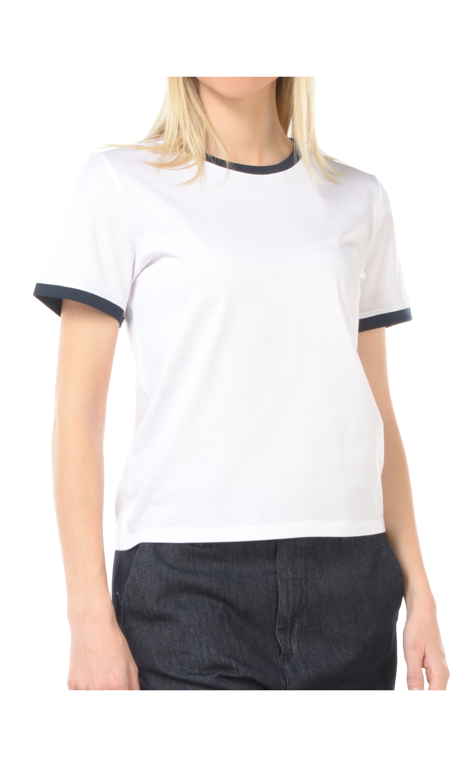 t Shirt da donna Seventy a girocollo con profili