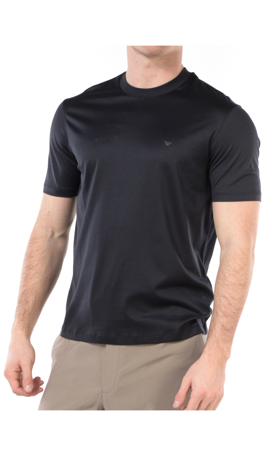 t Shirt da uomo Emporio Armani Travel Essential con logo