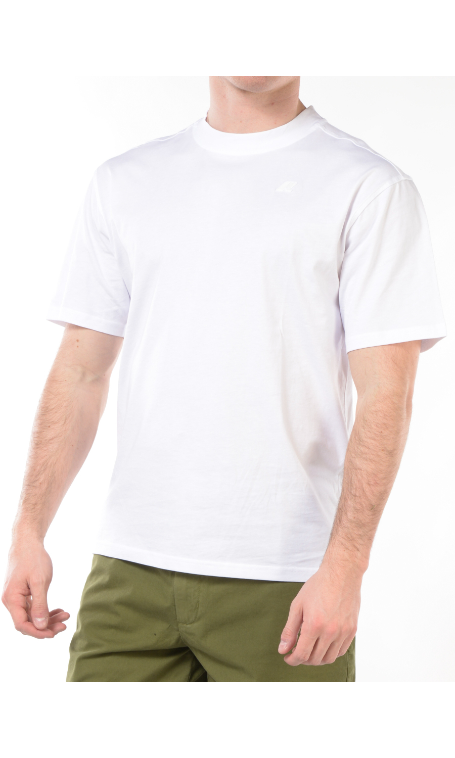 t Shirt da uomo K Way girocollo con logo