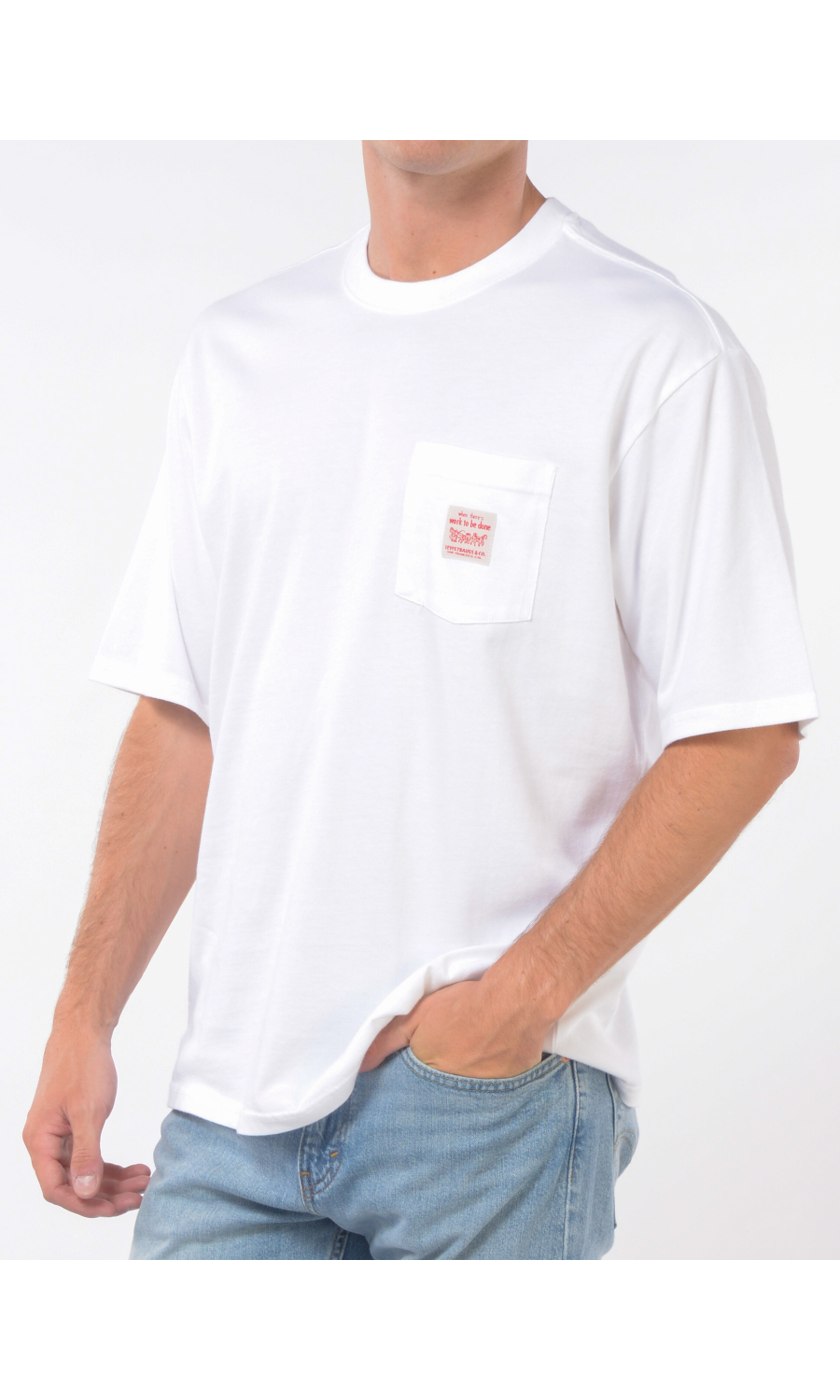 t Shirt da uomo Levi's® con tasca e logo