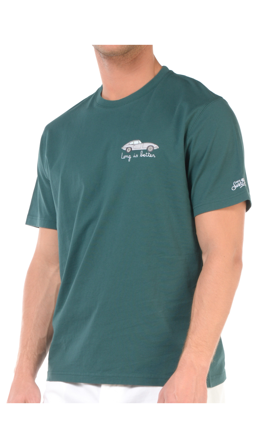 t Shirt da uomo Mc2 Saint Barth Long Car a manica corta
