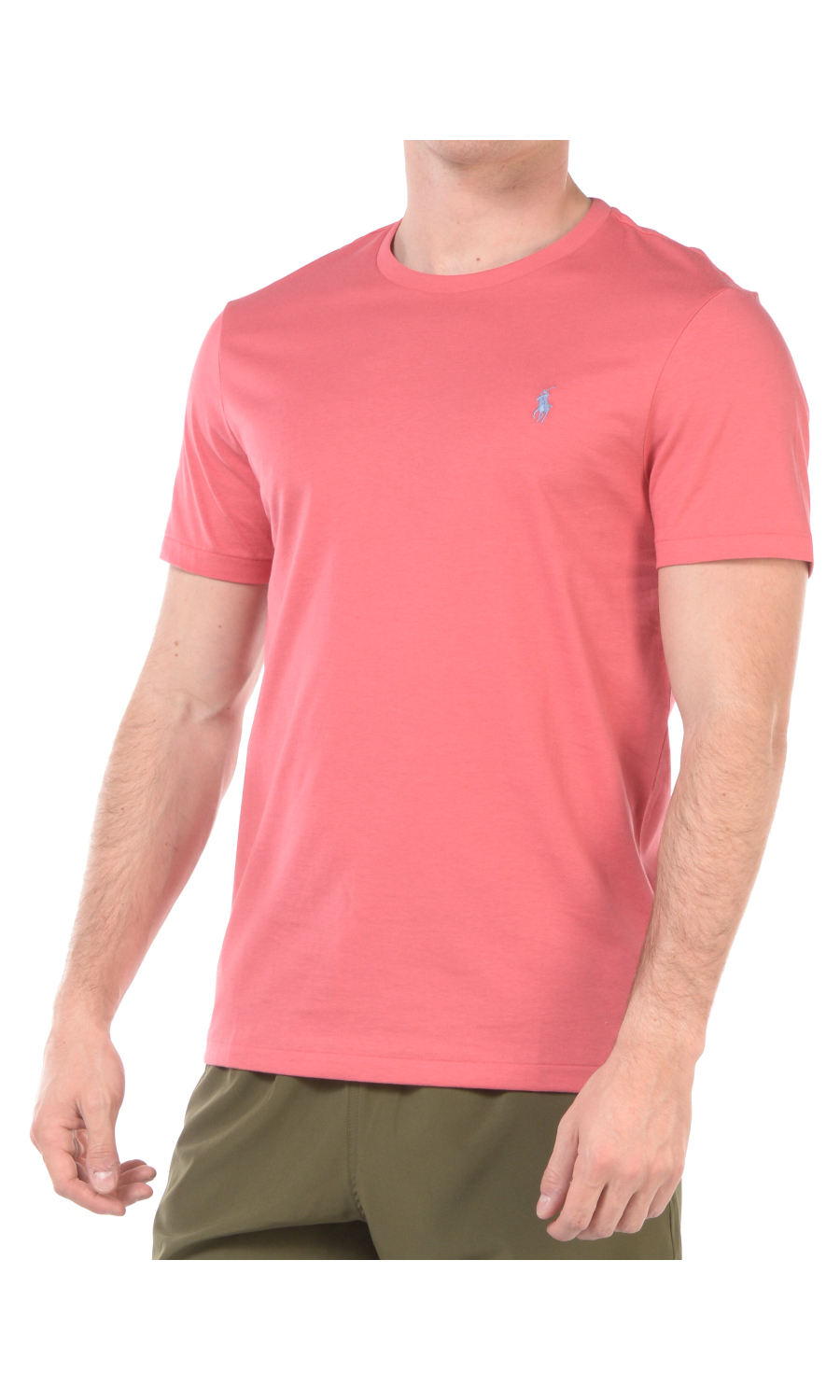 t Shirt da uomo Ralph Lauren girocollo con logo