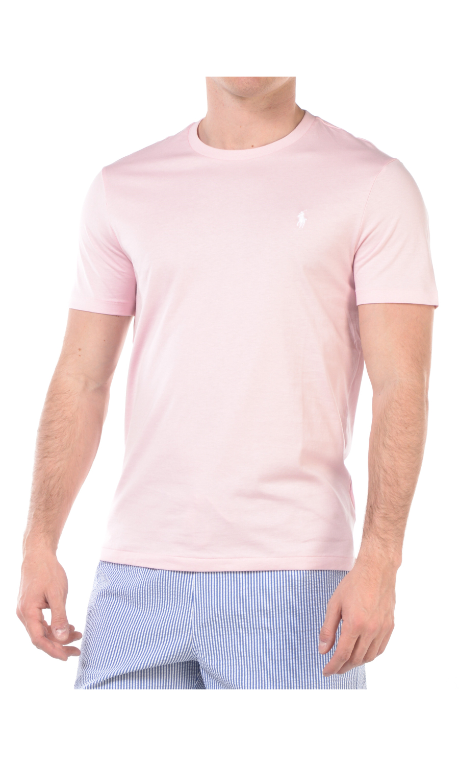 t Shirt da uomo Ralph Lauren girocollo con logo