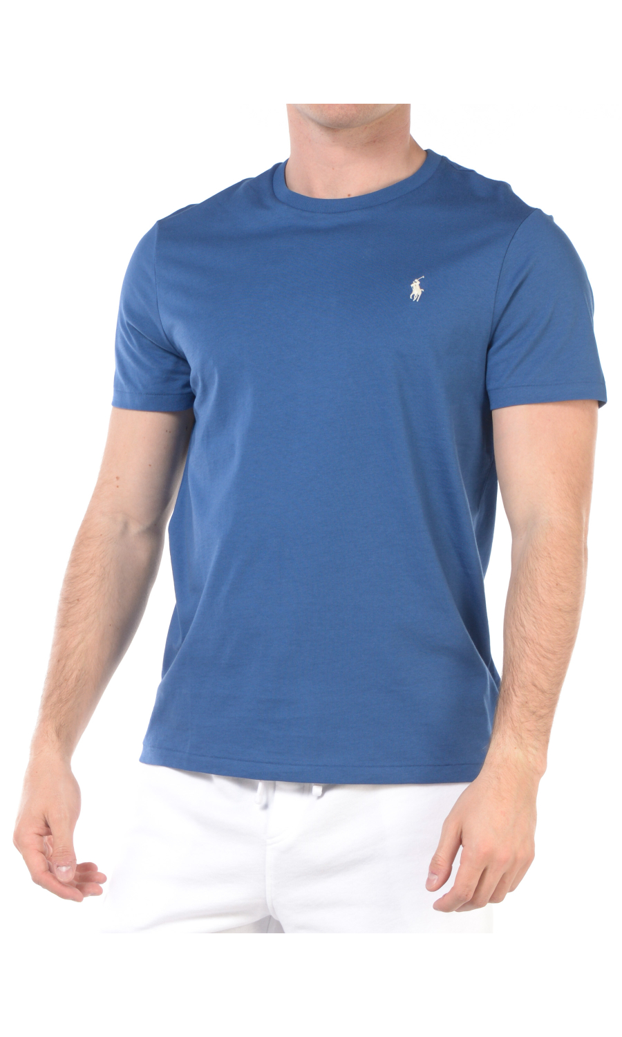 t Shirt da uomo Ralph Lauren girocollo con logo