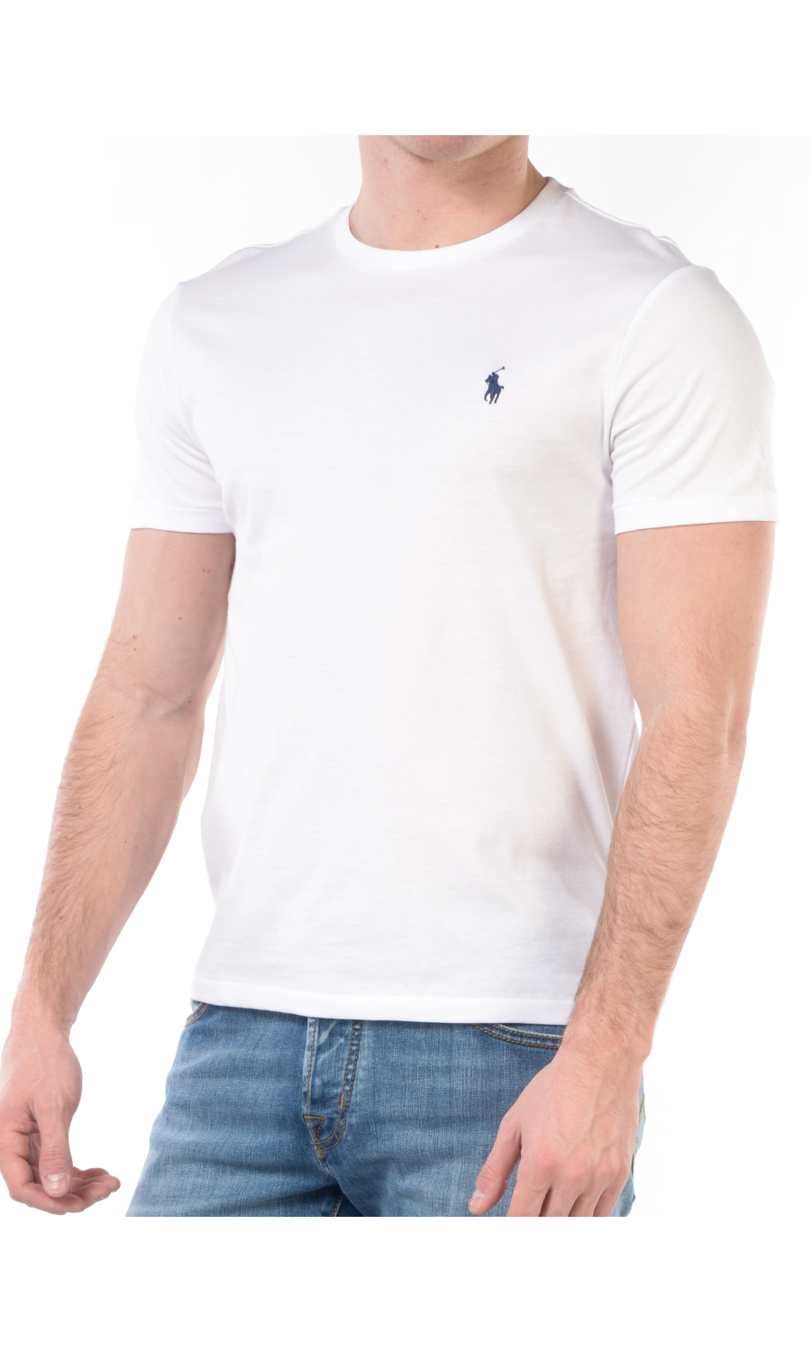 t Shirt da uomo Ralph Lauren Custom Slim Fit a girocollo