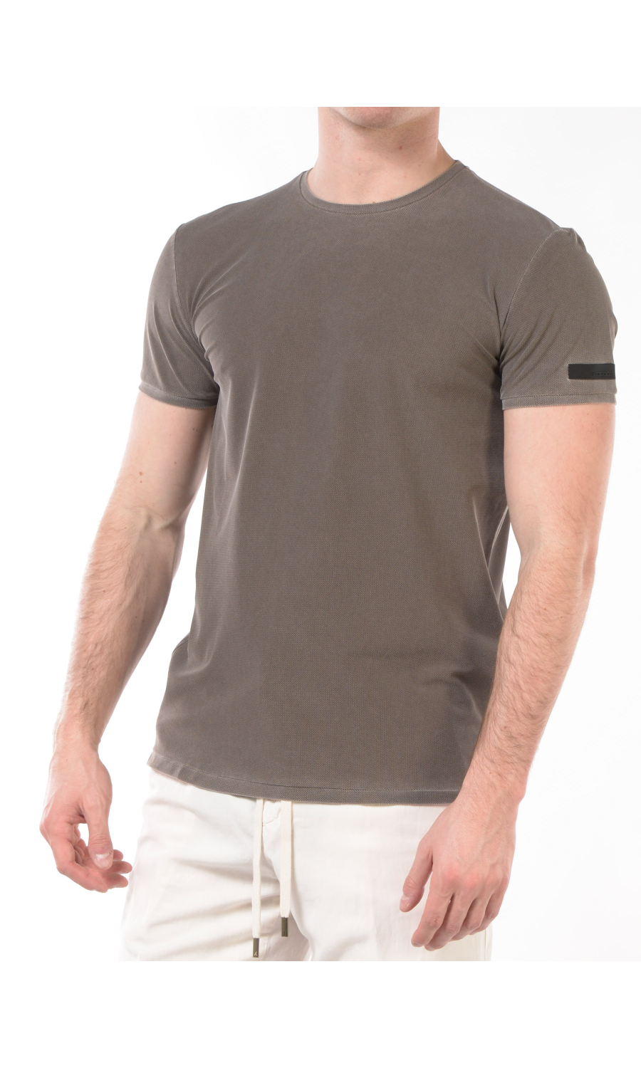 t Shirt da uomo Rrd tessuto tecnico effetto piquet
