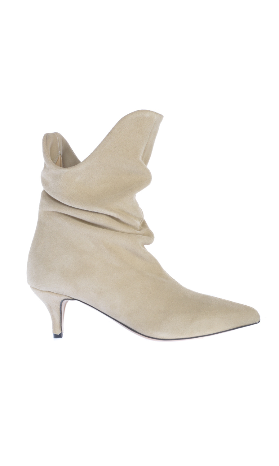 trochetto donna Ovye in suede con tacco