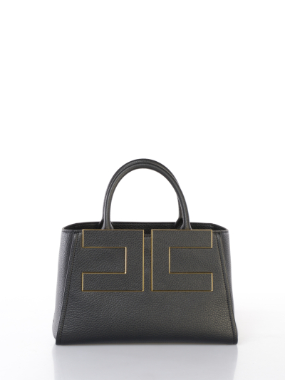 borsa a mano da donna Elisabetta Franchi Tote con maxi loghi