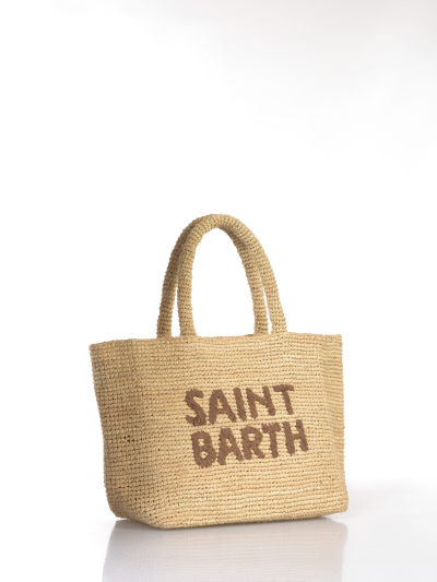 borsa a mano da donna Mc2 Saint Barth in raffia con pochette