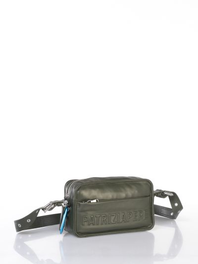 borsa a tracolla da donna Patrizia Pepe (IM)PERFECTION con logo