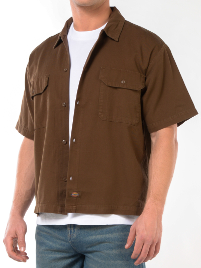 camicia da uomo Dickies manica corta con tasche