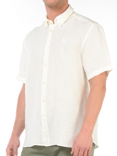 camicia da uomo Lyle&Scott manica corta con logo