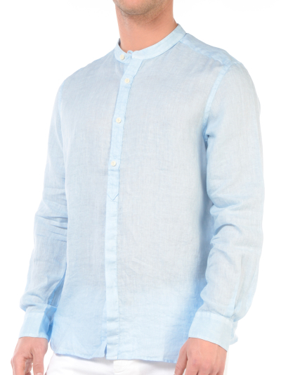 camicia da uomo Mc2 Saint Barth coreana in lino
